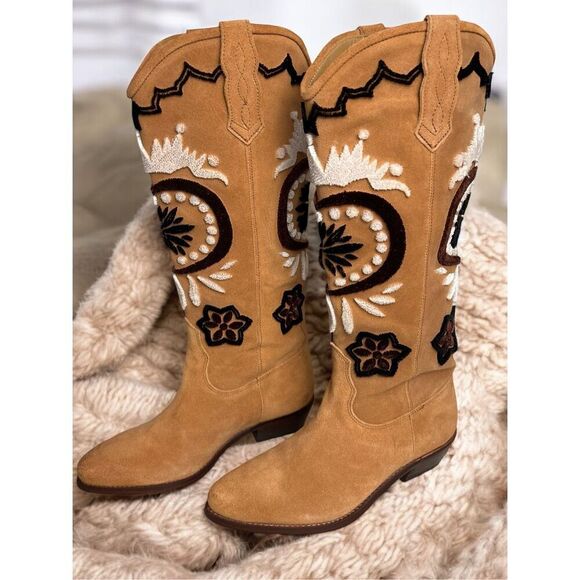 Free People Roundhouse Stitch Boot 36.5 Size 6.5 - Picture 2 of 11